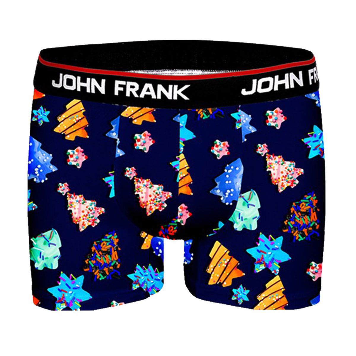 JOHN FRANK DİJİTAL BASKILI BOXER MULTICOLOR - 1